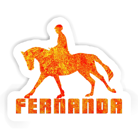 Sticker Fernanda Horse Rider Notebook Image