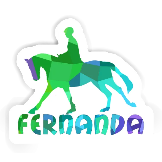 Fernanda Sticker Reiterin Laptop Image