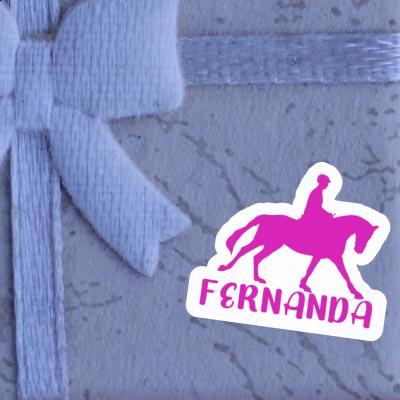 Sticker Fernanda Horse Rider Image