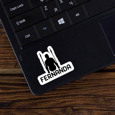 Fernanda Aufkleber Ringturner Laptop Image