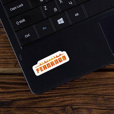 Sticker Rowboat Fernanda Laptop Image