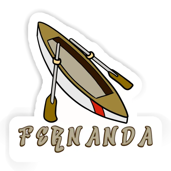 Sticker Fernanda Rowboat Gift package Image