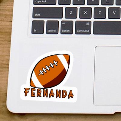 Fernanda Sticker Rugby Notebook Image