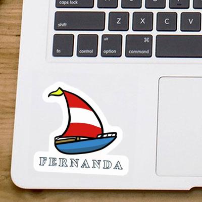 Sticker Sailboat Fernanda Gift package Image