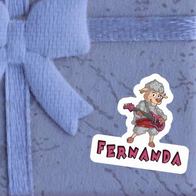 Guitarist Sticker Fernanda Gift package Image