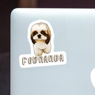 Shih Tzu Autocollant Fernanda Notebook Image