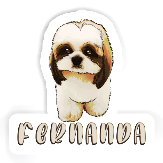 Shih Tzu Autocollant Fernanda Gift package Image