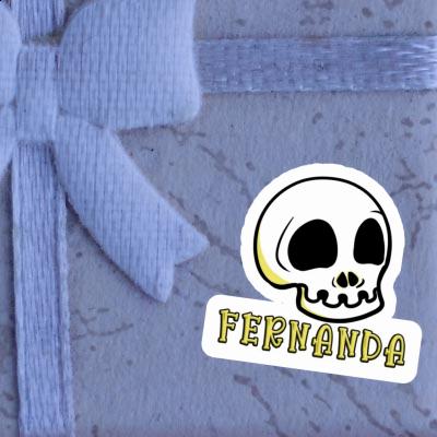 Sticker Skull Fernanda Image