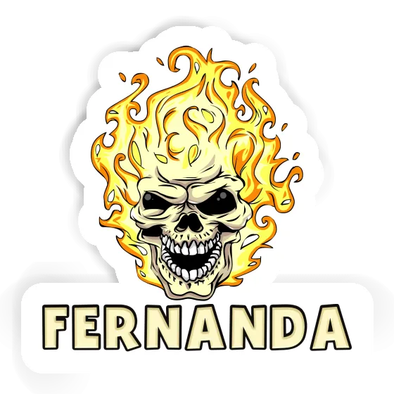 Skull Sticker Fernanda Image