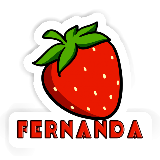 Sticker Strawberry Fernanda Gift package Image