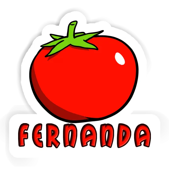 Fernanda Sticker Tomato Image