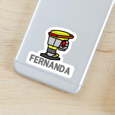 Sticker Fernanda Vibratory tamper Laptop Image