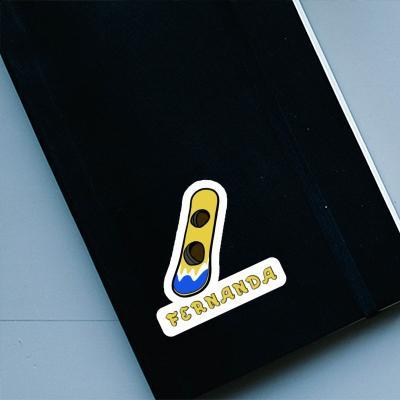 Sticker Fernanda Wakeboard Laptop Image