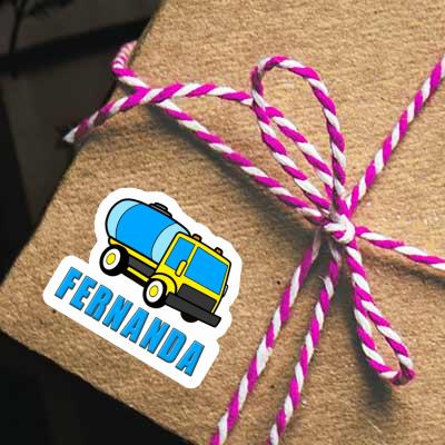 Water Truck Sticker Fernanda Gift package Image