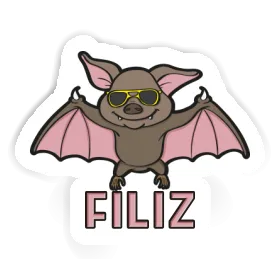 Sticker Filiz Bat Image