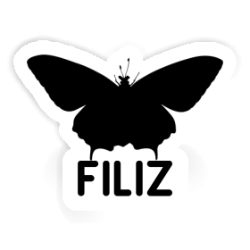 Butterfly Sticker Filiz Image