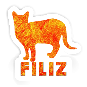 Sticker Filiz Cat Image