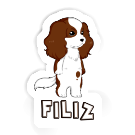Cavalier King Charles Spaniel Sticker Filiz Image