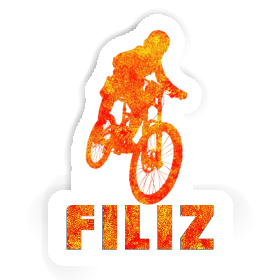 Filiz Sticker Freeride Biker Image