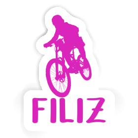 Filiz Sticker Freeride Biker Image