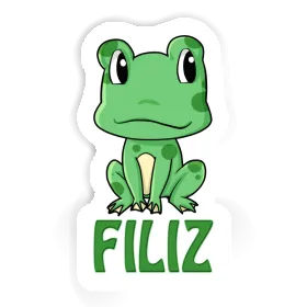 Sticker Filiz Frog Image