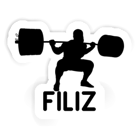 Filiz Autocollant Haltérophilie Image