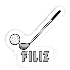Golf Club Sticker Filiz Image