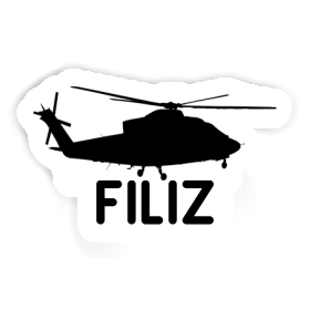 Filiz Sticker Helicopter Image