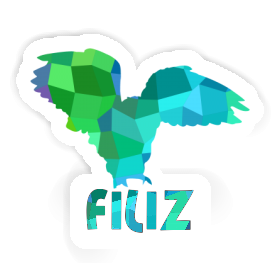 Sticker Owl Filiz Image