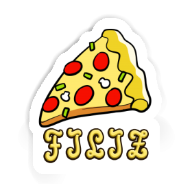 Sticker Filiz Slice of Pizza Image