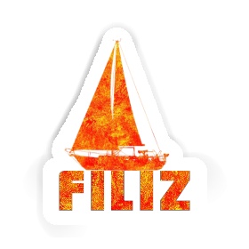 Sticker Filiz Segelboot Image