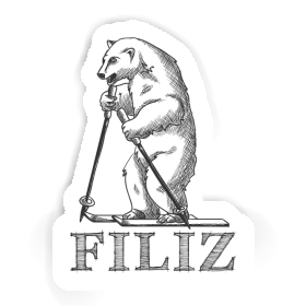 Bear Sticker Filiz Image