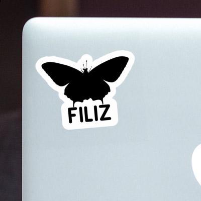Butterfly Sticker Filiz Notebook Butterfly Sticker Filiz Gift package Image