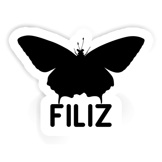 Butterfly Sticker Filiz Notebook Butterfly Sticker Filiz Gift package Image
