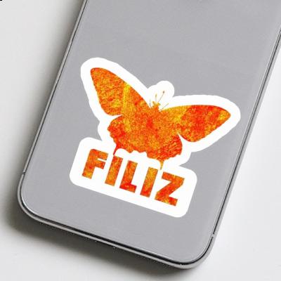 Sticker Filiz Butterfly Notebook Sticker Filiz Butterfly Gift package Image