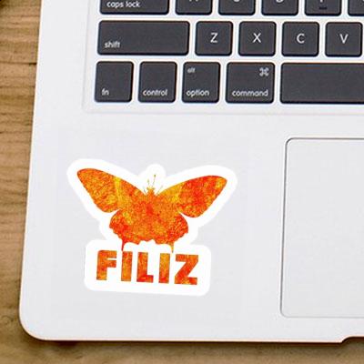 Sticker Filiz Butterfly Notebook Sticker Filiz Butterfly Gift package Image