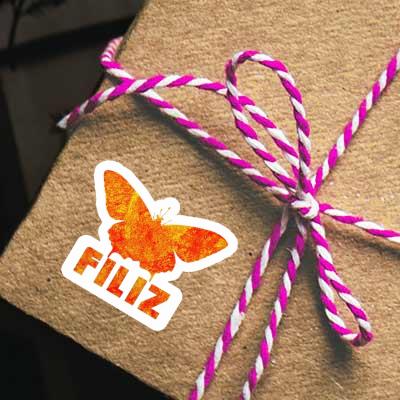 Sticker Filiz Butterfly Notebook Sticker Filiz Butterfly Gift package Image