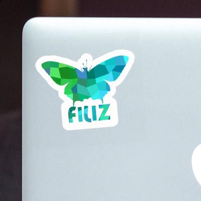 Sticker Filiz Butterfly Notebook Sticker Filiz Butterfly Gift package Image