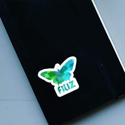 Sticker Filiz Butterfly Notebook Sticker Filiz Butterfly Gift package Image