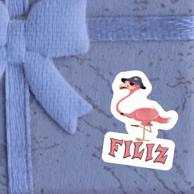 Sticker Flamingo Filiz Notebook Sticker Flamingo Filiz Gift package Image