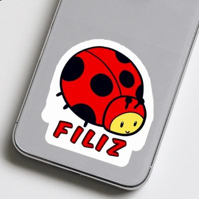 Ladybug Sticker Filiz Notebook Ladybug Sticker Filiz Gift package Image
