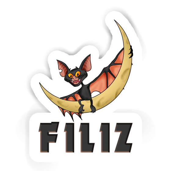 Filiz Sticker Bat Notebook Filiz Sticker Bat Gift package Image