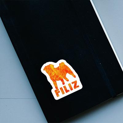 Filiz Sticker Pug Laptop Filiz Sticker Pug Laptop Image