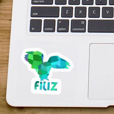 Sticker Owl Filiz Notebook Sticker Owl Filiz Gift package Image