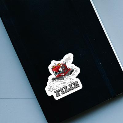 Snowcat Sticker Filiz Notebook Snowcat Sticker Filiz Notebook Image