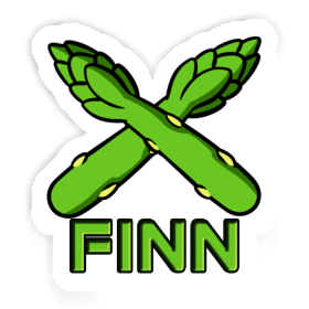 Autocollant Asperge Finn Image