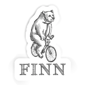 Autocollant Cycliste Finn Image