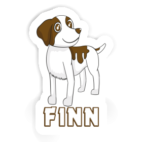 Autocollant Épagneul Finn Image