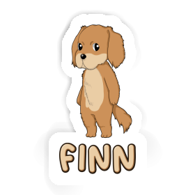 Hovawart Autocollant Finn Image