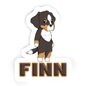 Bouvier bernois Autocollant Finn Image
